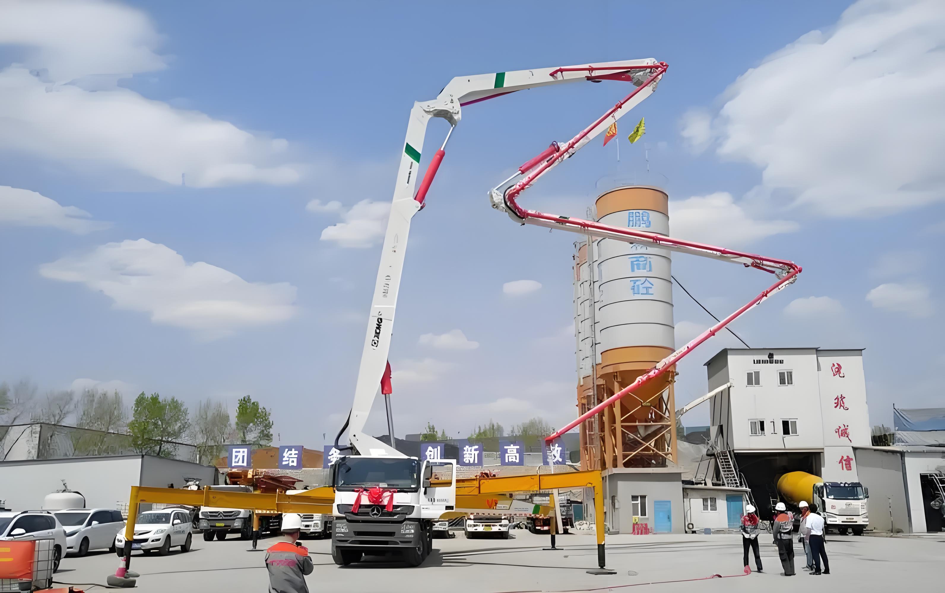 混凝土攪拌泵車(chē)特定需求下的高效解決方案